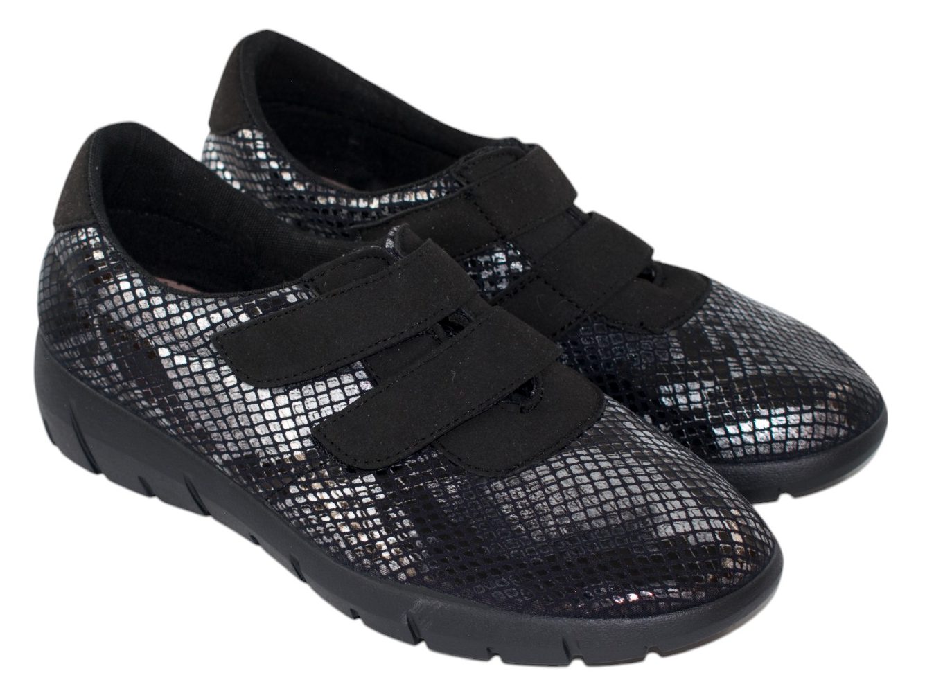 ZAPATILLAS CONFORT MUJER NEGRO SEVILLAS 225572BX