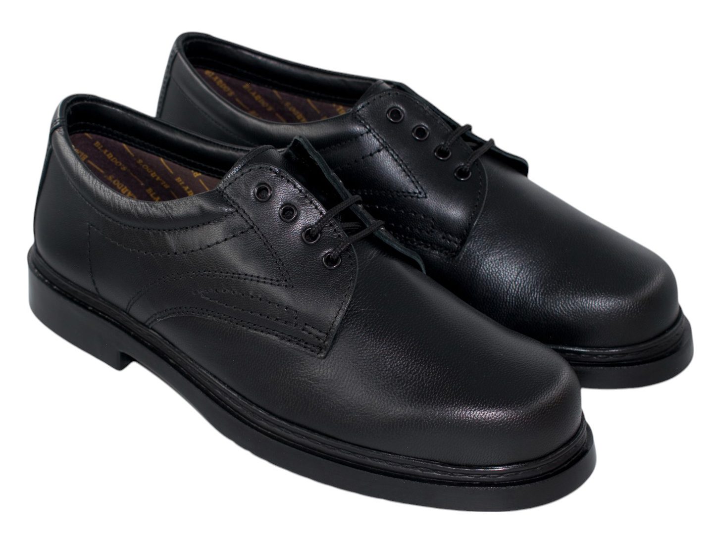 ZAPATOS CONFORT CORDONES BLANDOS 541 NEGRO