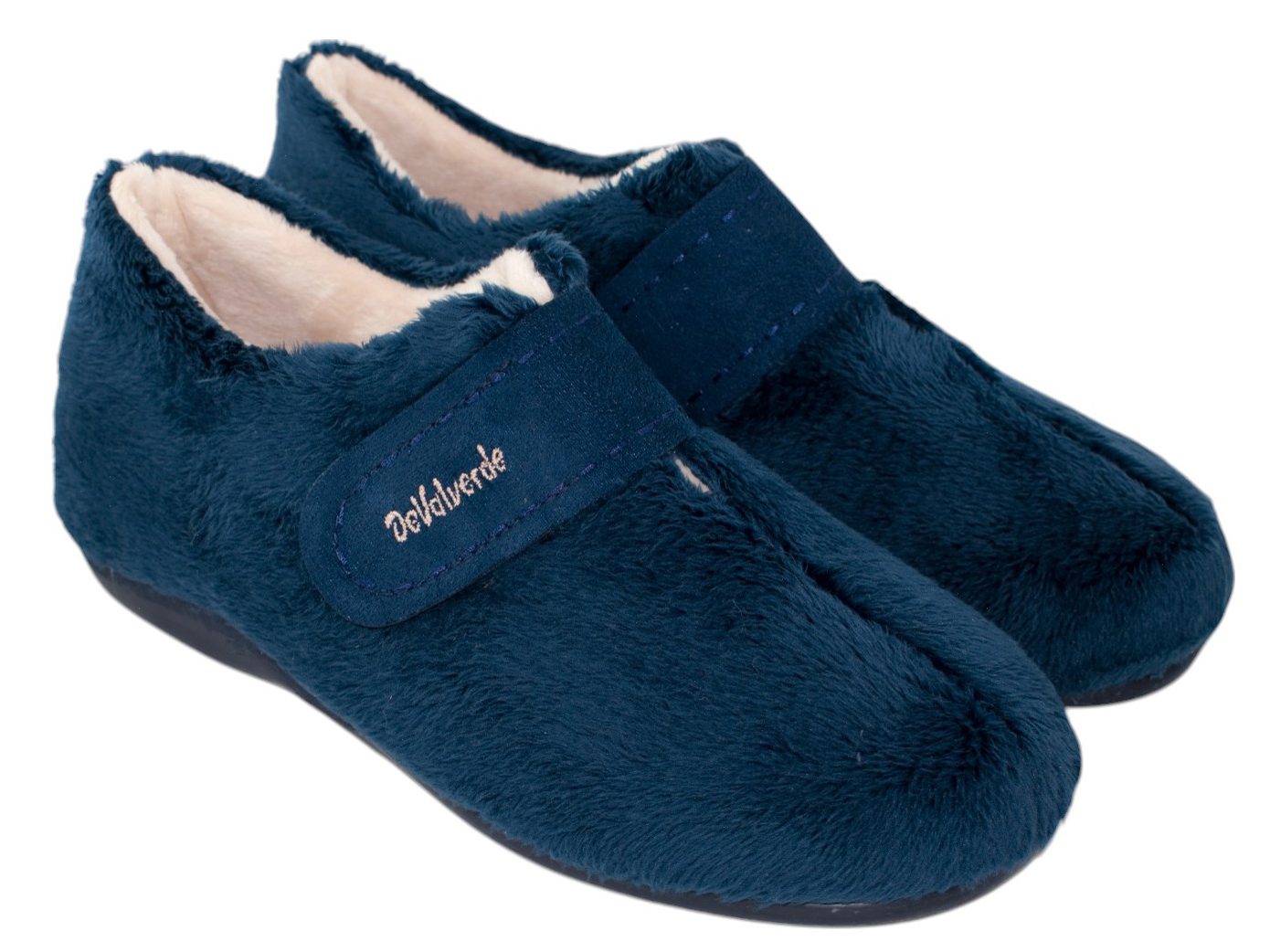 ZAPATILLAS CASA CERRADA VELCRO DEVALVERDE 6024 MARINO