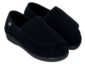 ZAPATILLAS ANCHO ESPECIAL PATRICIA TRILOBAL NEGRA
