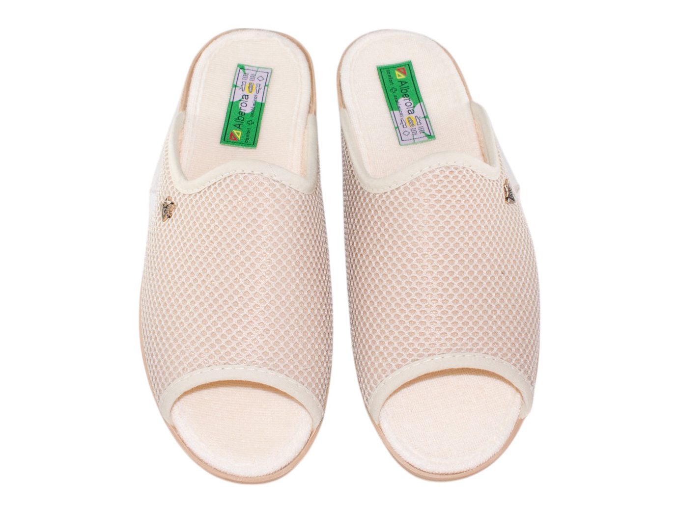 ZAPATILLAS CASA REJILLA ALBEROLA 4204 BEIG