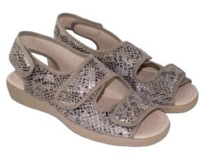 SANDALIAS CONFORT DEVALVERDE TRES VELCROS 1170 BEIG