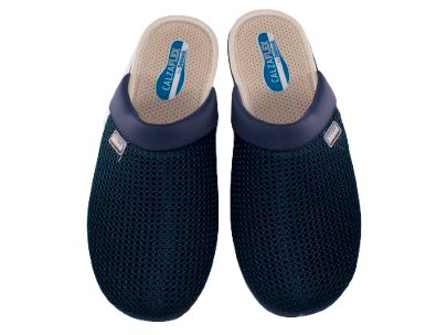 ZAPATILLAS CASA ZUECO REJILLA DEVALVERDE 1183 MARINO