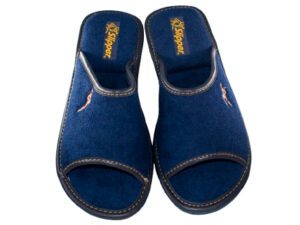 ZAPATILLAS CASA RIZO-TOALLA SLIPPER 304 MARINO