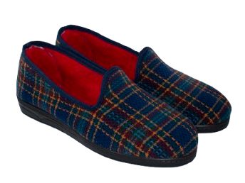 ZAPATILLAS CUADROS SEVILLAS 380 AZUL