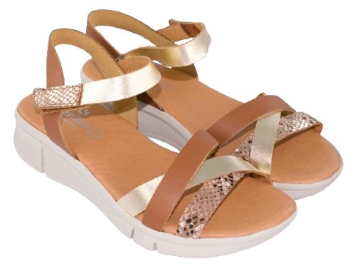 SANDALIAS PIEL SEVILLAS 382 CUERO