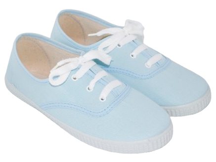 ZAPATILLAS LONA CON CORDONES 710 TURQUESA