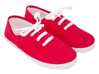 ZAPATILLAS LONA CON CORDONES SEVILLAS 710 ROJO
