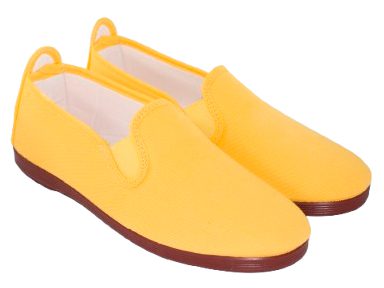ZAPATILLAS LONA KUNG FU SEVILLAS AMARILLO