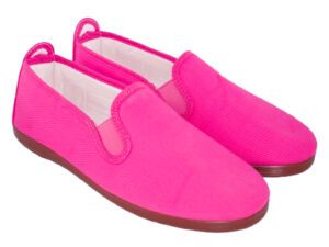 ZAPATILLAS LONA KUNG FU FUXIA