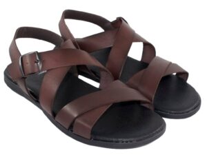 SANDALIAS PIEL SEVILLAS 138 MARRÓN