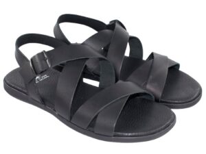 SANDALIAS PIEL SEVILLAS 138 NEGRO