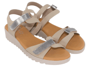 SANDALIAS PIEL SEVILLAS 4821 BEIGE