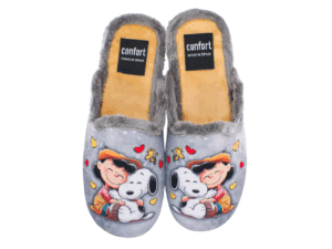 ZAPATILLAS CASA MUJER SEVILLAS 907-57 GRIS