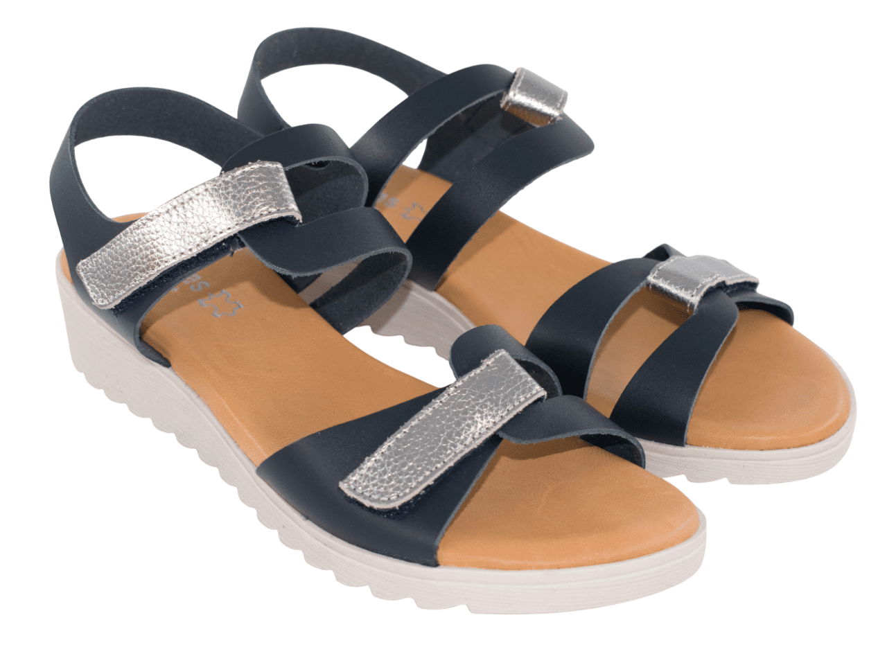 SANDALIAS PIEL SEVILLAS 4821 MARINO