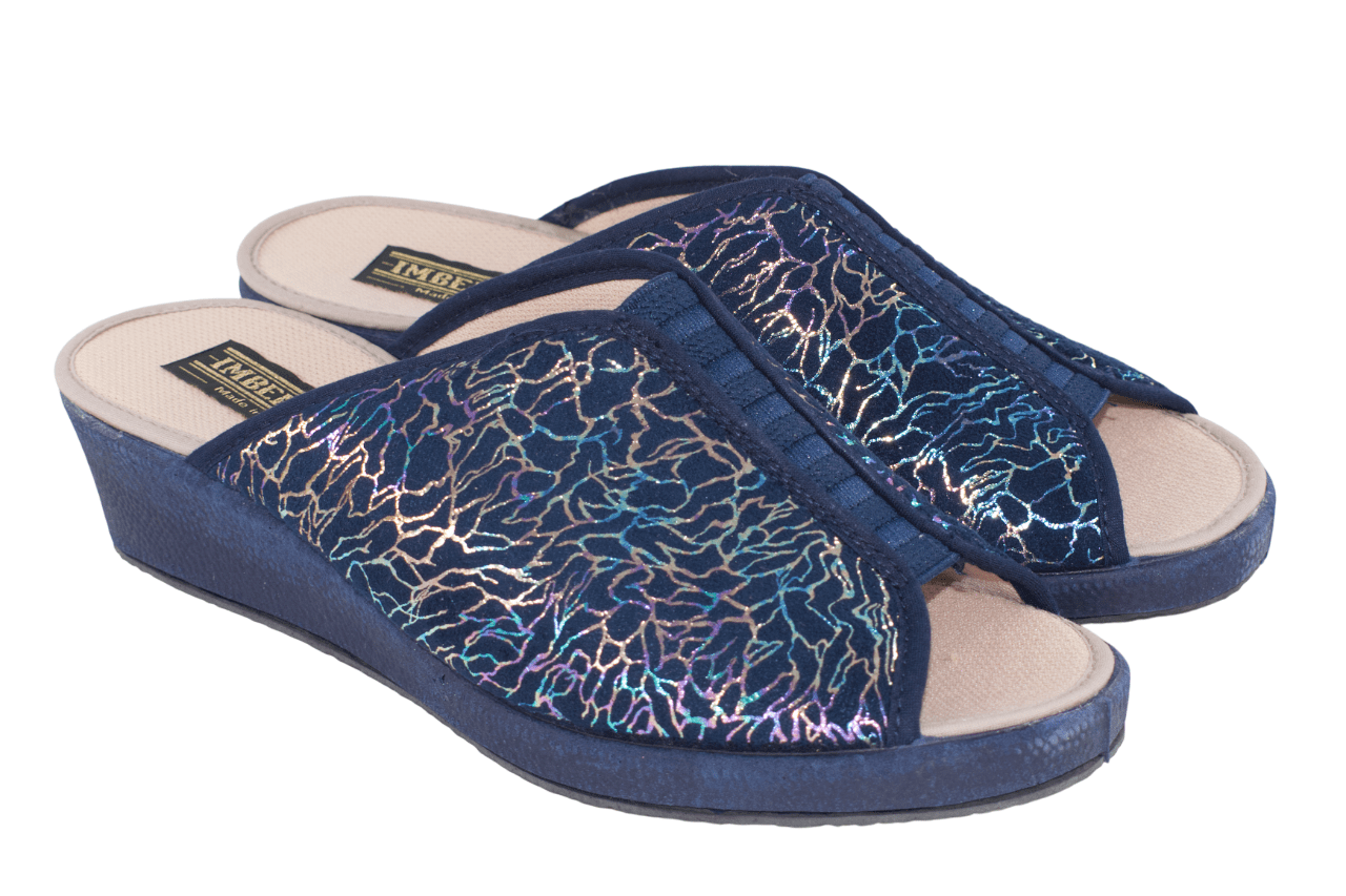 ZAPATILLAS CASA CUÑA INVERNON 612-510 MARINO
